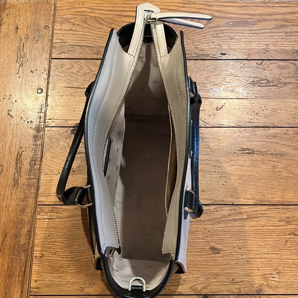 Kate Spade Handbag & Matching Wallet - soft pink and black.Items have gentle use - Picture 4 of 16